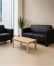 Диван Kansas 150×75×88 см екошкіра Soft Black - изображение 4