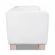 Диван Space 195×76×76 см екошкіра Soft White - изображение 3