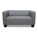 Диван Space 210×76×76 см екошкіра Soft Grey - изображение 2