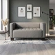 Диван Space 210×76×76 см екошкіра Soft Grey - изображение 4