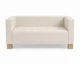 Диван Space 180×76×76 см екошкіра Soft Beige - изображение 2
