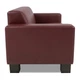 Диван Bruno 160×83×77 см екошкіра Bordeaux - изображение 3