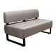 Диван Office зі спинкою 155×65×75 см Light Taupe - изображение 1