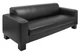 Диван Bruno 210×83×77 см екошкіра Deep Black - зображення 1