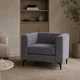 Диван Morgan Dove Grey 90×77×70 см - зображення 2