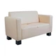 Диван Kansas 150×75×88 см екошкіра Cream Beige - изображение 1