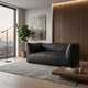 Диван Lotos 172×87×82 см екошкіра Deep Black - изображение 6