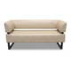 Диван Office 155×65×75 см екошкіра Light Beige - зображення 2