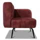 Модульний диван Clarus 86×77×84 см Bordeaux - изображение 3