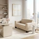 Диван Bruno 160×83×77 см екошкіра Soft Beige - зображення 3