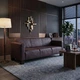 Диван Kansas 210×75×88 см екошкіра Soft Chocolate - изображение 3