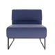 Модульний диван Lounge 77×77×83 см екошкіра Deep Navy - изображение 2