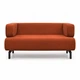Диван Gianni Deep Orange 152×85×74 см - изображение 1