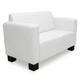Диван Kansas 150×75×88 см екошкіра Cloud White - зображення 3