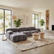Модульний диван Bradley 270×150×70 см Stone Grey - изображение 1