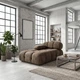 Модульний диван Bradley 150×90×70 см Coffee Brown (спинка + підлокітник) - изображение 1