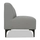 Диван Oliver Stone Grey 140×70×75 см - изображение 3