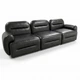 Модульний диван Dolce 255×84×80 см екошкіра Soft Black - изображение 4
