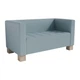 Диван Space 195×76×76 см екошкіра Soft Blue - зображення 1