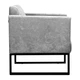 Диван Amigo Light Grey 200×70×76 см - изображение 3