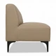 Диван Oliver 140×70×75 см екошкіра Soft Latte - изображение 3
