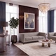 Диван Morgan Dove Grey 200×77×70 см - зображення 4