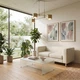 Диван Morgan 145×77×70 см екошкіра Silk Beige - изображение 5