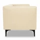 Диван Morgan 145×77×70 см екошкіра Sand Beige - зображення 4