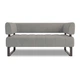 Диван Office Light Grey 155×65×75 см - зображення 2