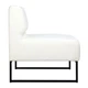 Модульний диван Lounge 77×77×83 см екошкіра Cloud White - изображение 3