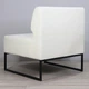 Модульний диван Lounge 77×77×83 см екошкіра Cloud White - изображение 4