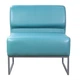Модульний диван Lounge 77×77×83 см екошкіра Ocean Blue - зображення 2