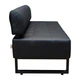 Диван Office зі спинкою 155×65×75 см екошкіра Midnight Black - зображення 4