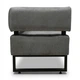 Диван Office Stone Grey 155×65×75 см - зображення 4