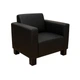 Диван Kansas 90×75×88 см екошкіра Soft Black - изображение 2