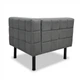 Модульний диван Tetris 97×80×79 см Soft Grey - зображення 3