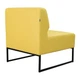 Модульний диван Lounge 77×77×83 см екошкіра Soft Sun - зображення 4