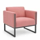 Диван Amigo Soft Pink 68×70×76 см - зображення 1