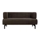 Диван Gianni Soft Chocolate 152×85×74 см - зображення 2
