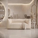 Диван Lotos 172×87×82 см екошкіра Light Beige - изображение 8