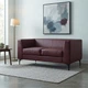 Диван Morgan 145×77×70 см екошкіра Soft Bordeaux - зображення 1