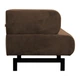 Диван Gianni Coffee Brown 152×85×74 см - зображення 3