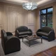 Диван Bonza 122×75×95 см екошкіра Midnight Black - изображение 5