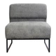 Модульний диван Lounge 77×77×83 см Smoke Grey - зображення 2