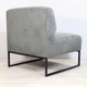 Модульний диван Lounge 77×77×83 см Smoke Grey - зображення 4