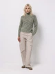 Свитер вязаный женский Colin's CL1076811GRN L Green (8684112831626) - изображение 3