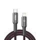 Кабель Brevia Type-C to Lightning 30W 1,2м, чорний box (54120BCLC1) 54120BCLC1 - зображення 1