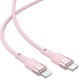 Кабель Brevia Type-C to Lightning 30W 1,2м, розовый box (52120PCLC1) 52120PCLC1 - изображение 3