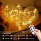 LED декоративные стеклянные пули Zodight с подсветкой, набор 3 шт, теплый свет - изображение 2