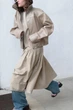 Бомбер з лакованої екошкіри Zara з високою горловиною 4341/819/815 M - зображення 6